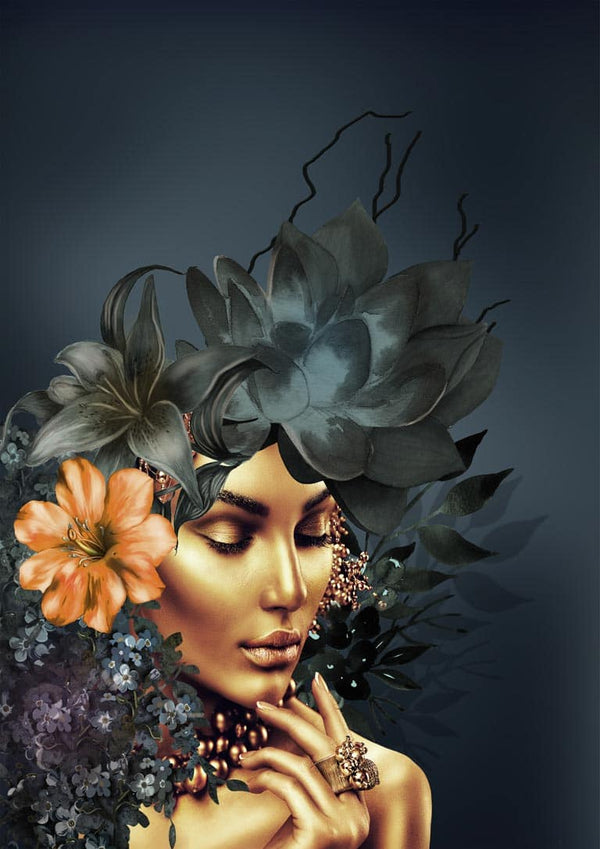 Goldenes Mode-3-Poster