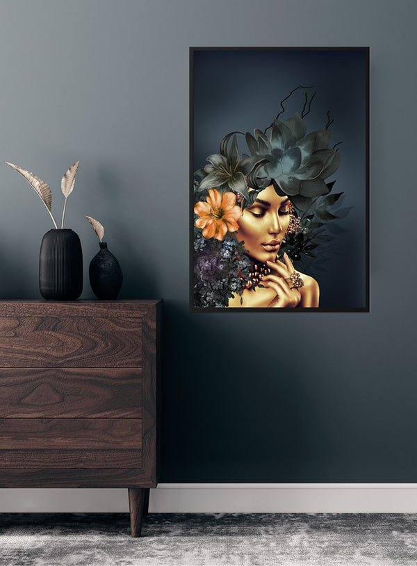 Goldenes Mode-3-Poster