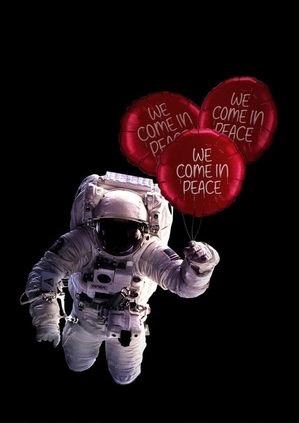 Wir kommen in Frieden Poster