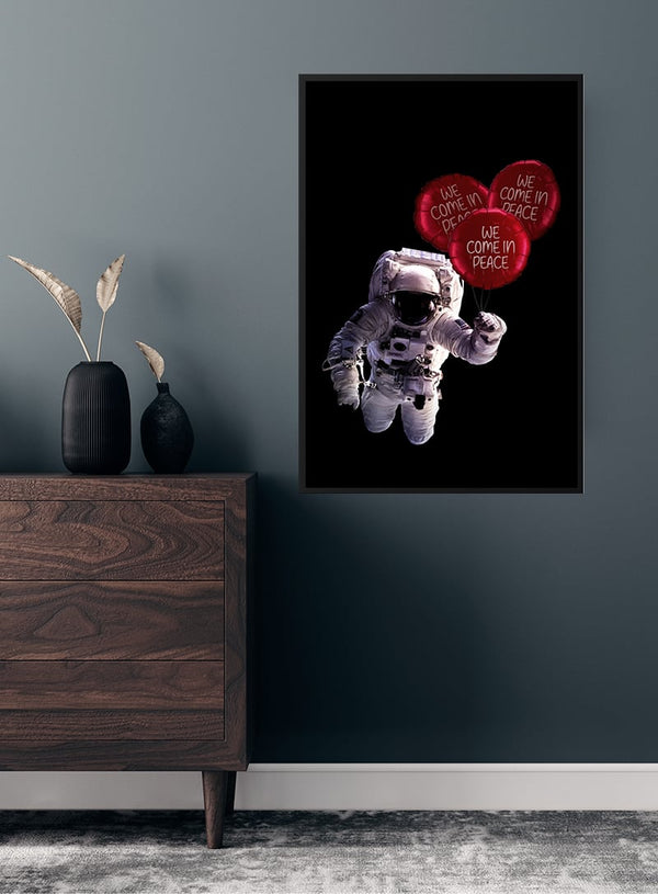 Wir kommen in Frieden Poster