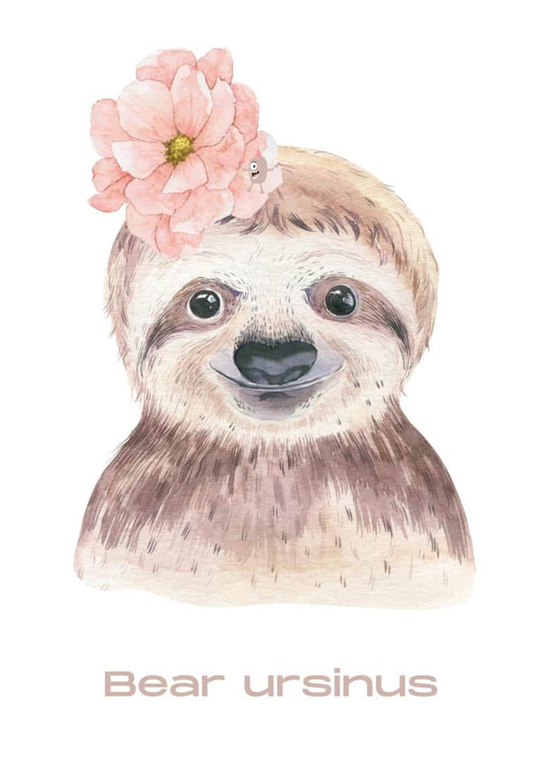 Læbebjørn Poster für die Geburt