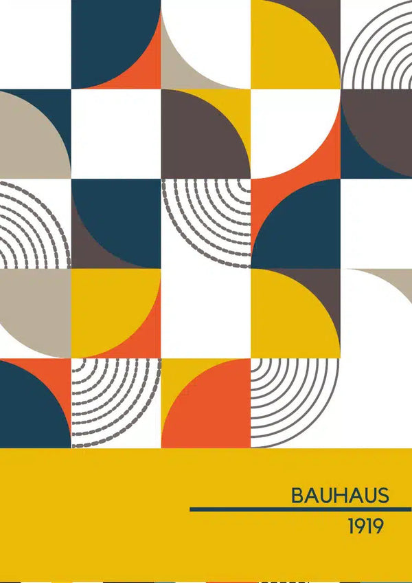 1919 Bauhaus-Plakat Nr. 4