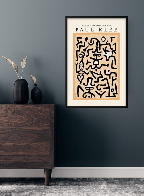 Paul Klee Kunstplakat für Stuen