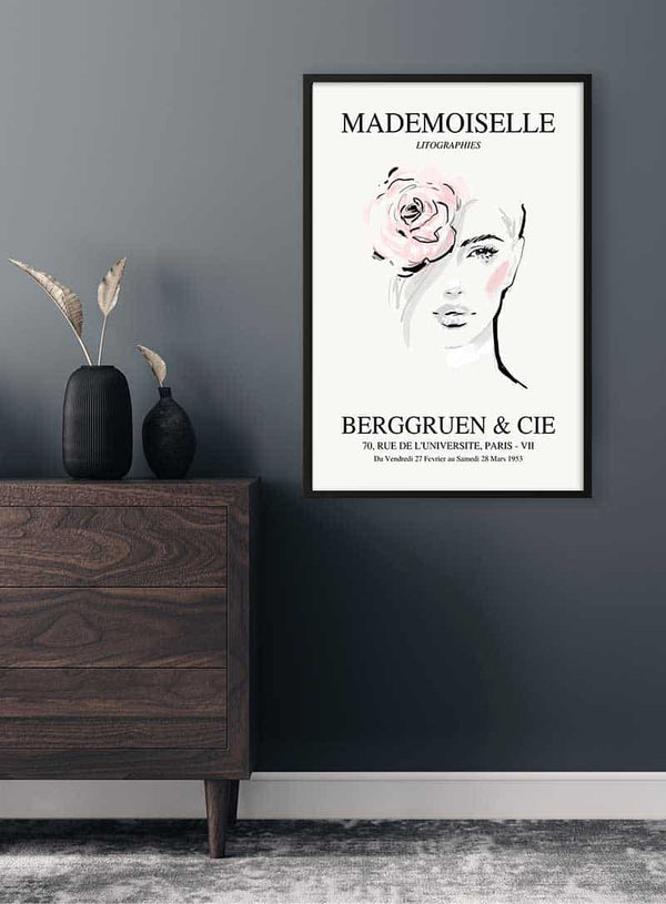 Mademoiselle-Ausstellung Nr. 3, Poster