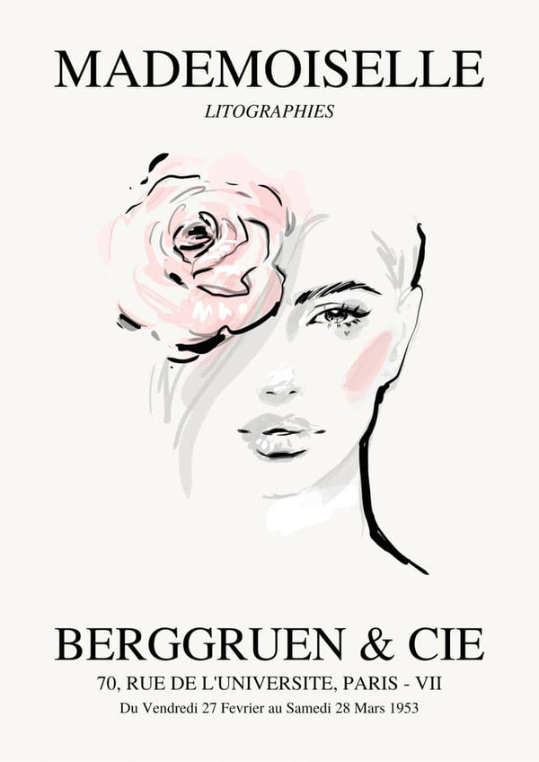 Mademoiselle-Ausstellung Nr. 3, Poster