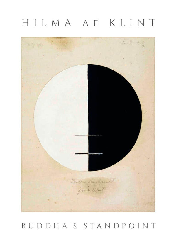 Hilma af Klint - Budda's standpoint poster