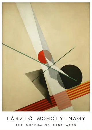 Laszlo Moholy - Nagy-Plakat