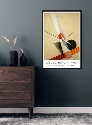 Laszlo Moholy - Nagy-Plakat