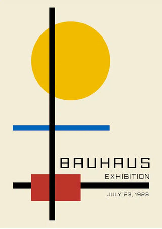 Bauhaus-Ausstellungsplakat