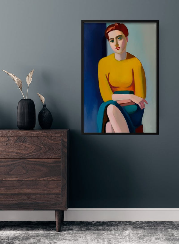 VILHELM LUNDSTRØM – Porträt von Hanne Poster