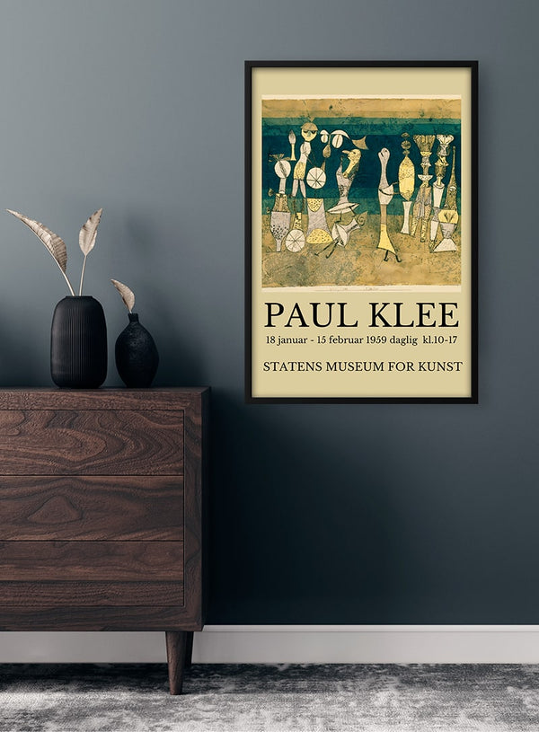 Paul Klee Ausstellung 1959 Poster
