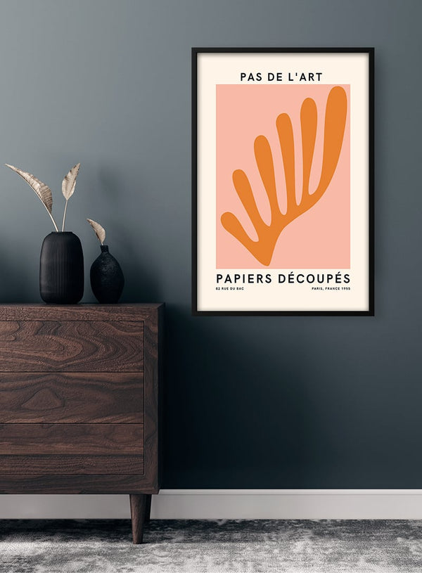 Pas De L'art, inspiriert von französischer Kunst Poster