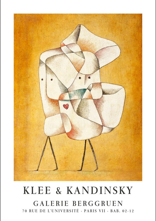 Klee & Kandinsky Ausstellungsplakat