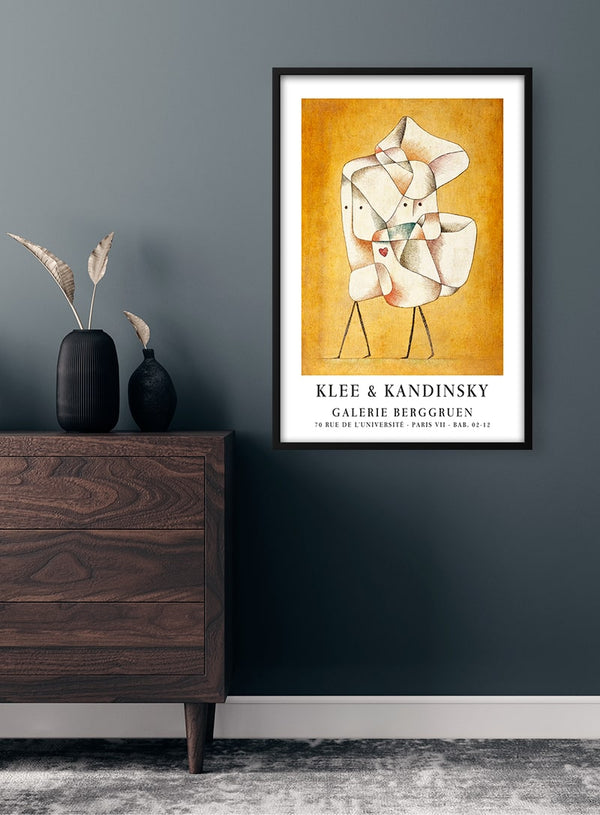Klee & Kandinsky Ausstellungsplakat