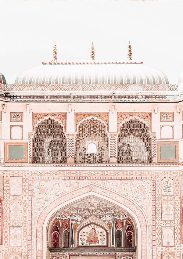 Old indian building Poster