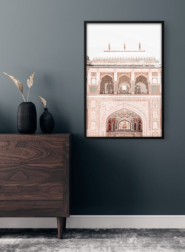 Old indian building Poster