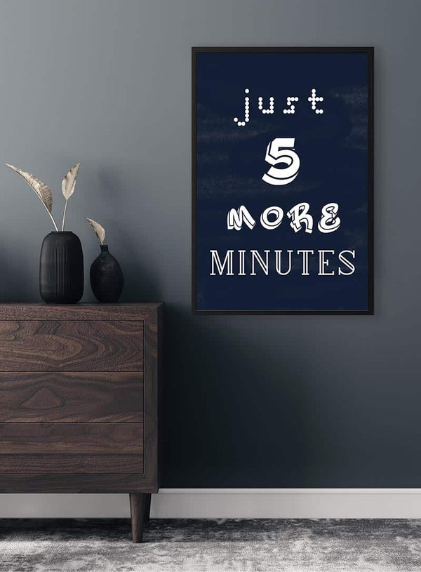 5 weitere Minuten Gamer Poster