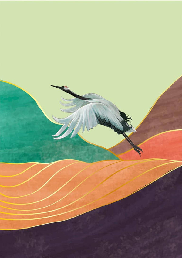 Japanese landscape No. 01 Poster