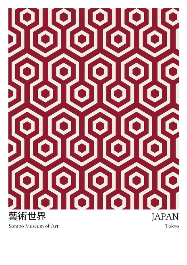 Red From Japan Ausstellungsplakat