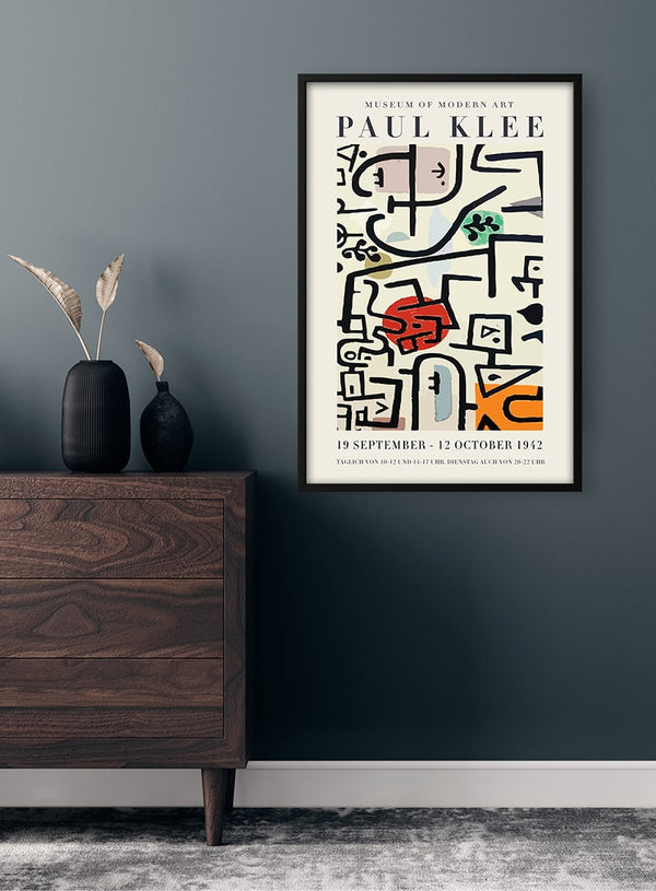 Paul Klee Ausstellungsplakat