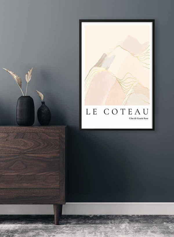 Côte de Granit Rose - Poster