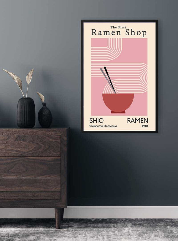 Erstes Ramen-Shop-Poster