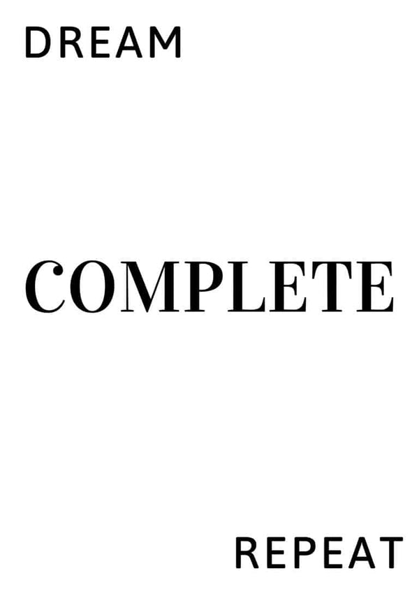 Dream Complete White