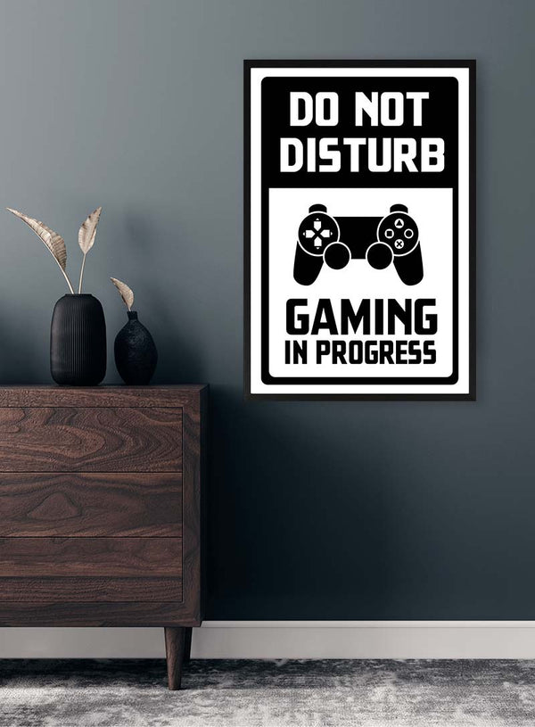 Bitte nicht stören, Gamer Poster