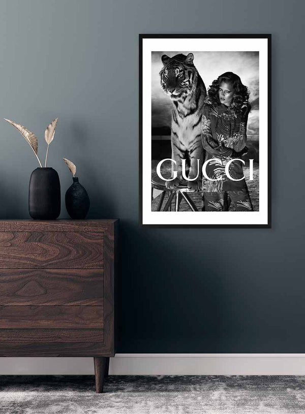 Gucci Tiger Fashion Poster