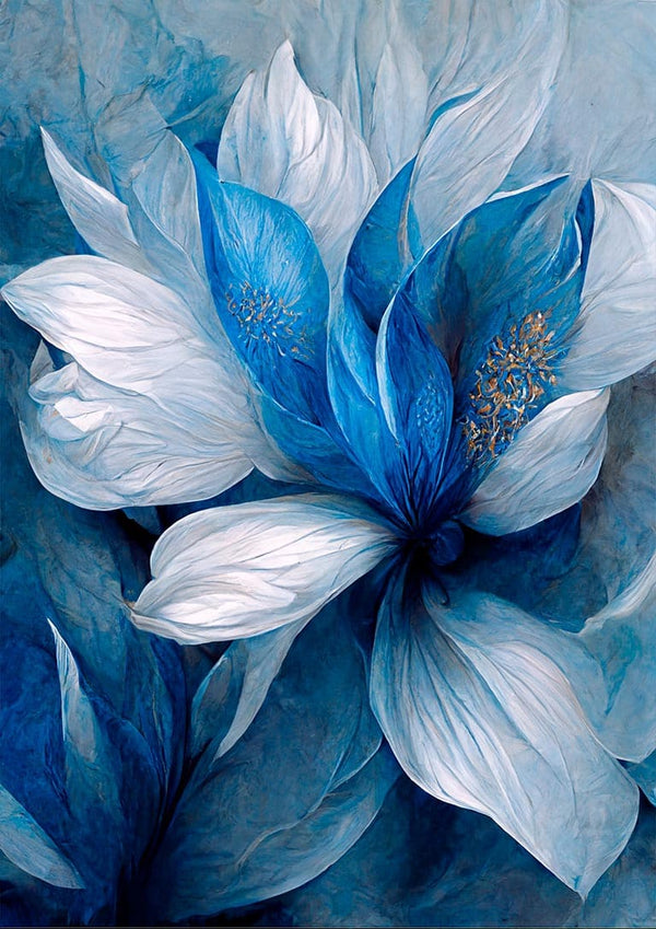 Winnie Møller – Blå Blomst 2