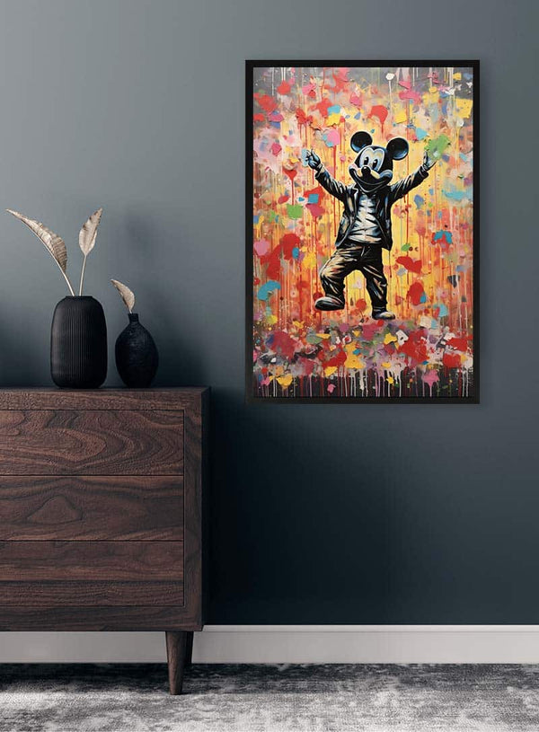 Mickey - Inspired on Banksy