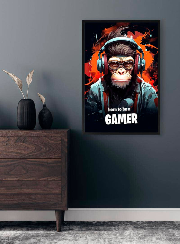Born to be a Gamer Poster