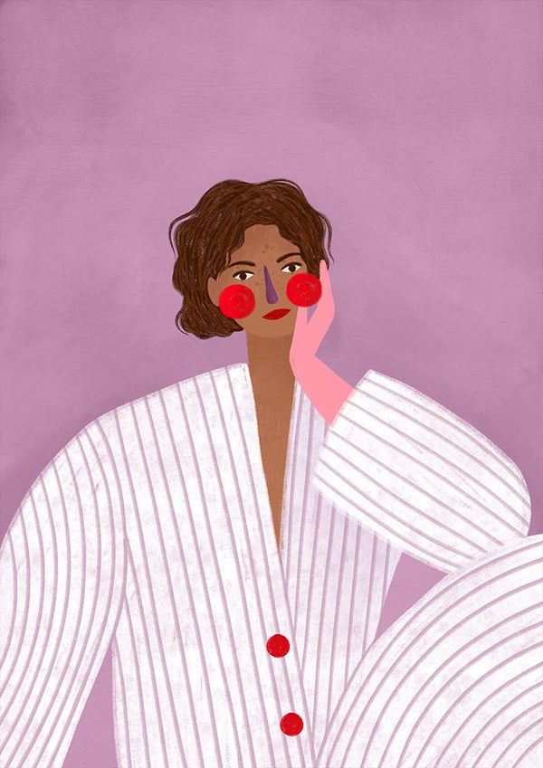 The Woman With the Pink Glove - Bea Muller