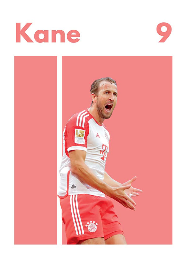 Harry Kane Bayern Fußballposter