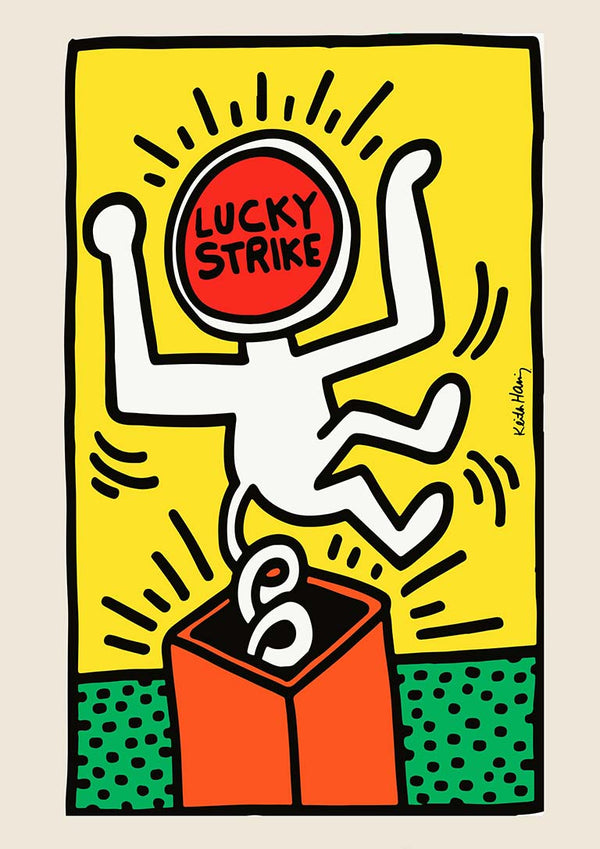 Lucky Strike- Keith Haring