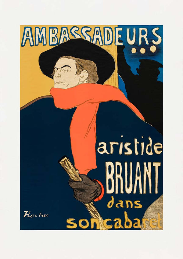 Aristide Bruant Dans Son Cabaret - Lautrec