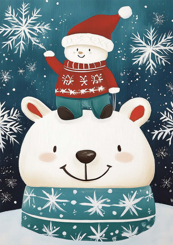 Ein Eisbär-Weihnachten