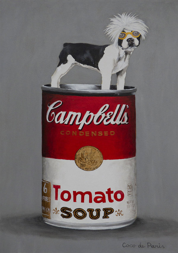 Pop Art Bulldogge - Coco de Paris