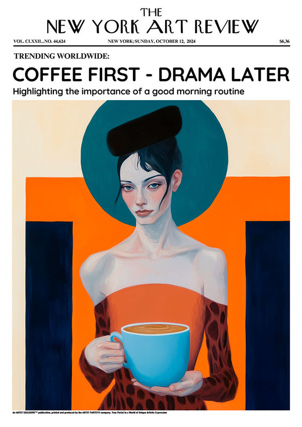 Erst Kaffee – dann Drama – Artsy Edition