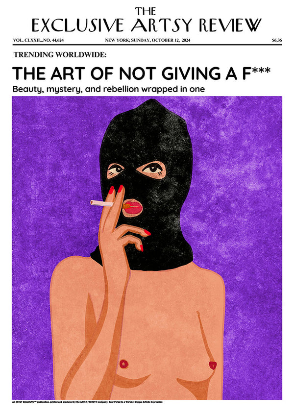 Ist mir scheißegal – Künstlerische Ausgabe