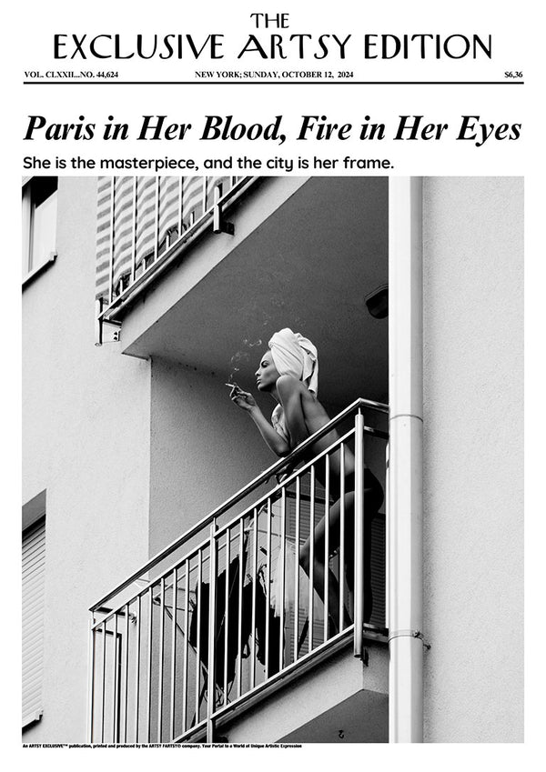 Paris in ihrem Blut – Künstlerische Ausgabe