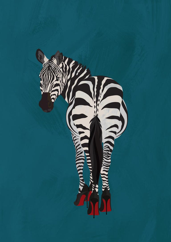 Zebra-Heels - Sarah Manovski