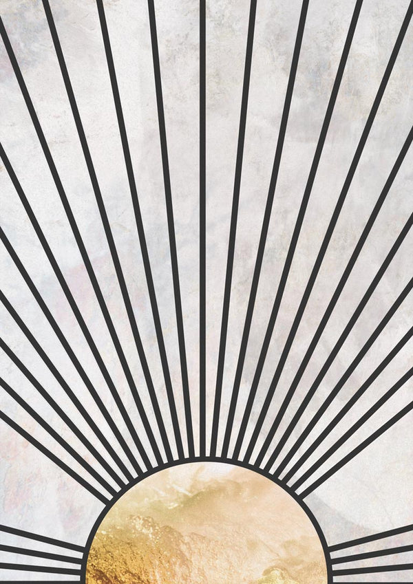 Schwarzes Gold, aufgehende Sonne - Sarah Manovski