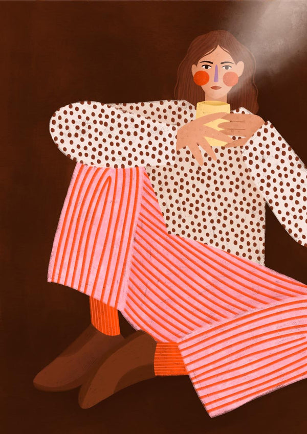 Woman With the Cup of Tea - Bea Muller