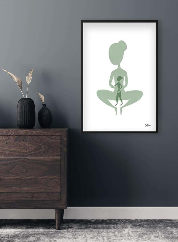 Sara Sonne- Contact Kunstposter