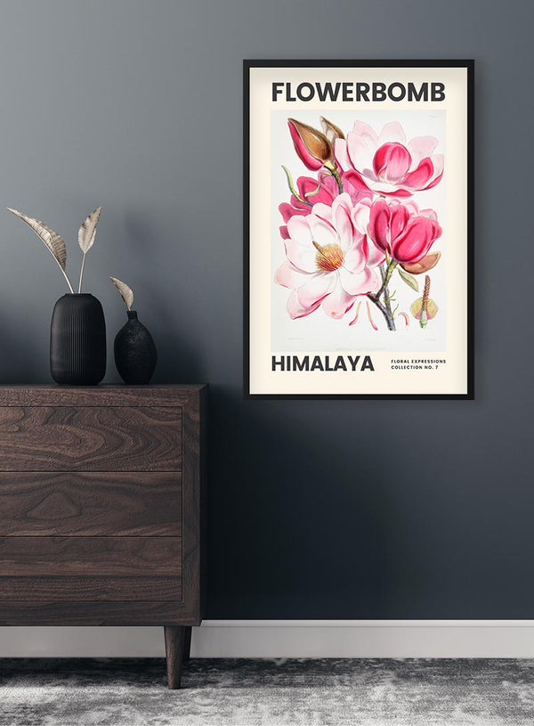 Flowerbomb - Himalaya Kunstposter