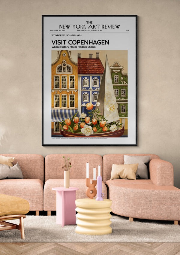 Kopenhagen – Kunstkritik-Poster