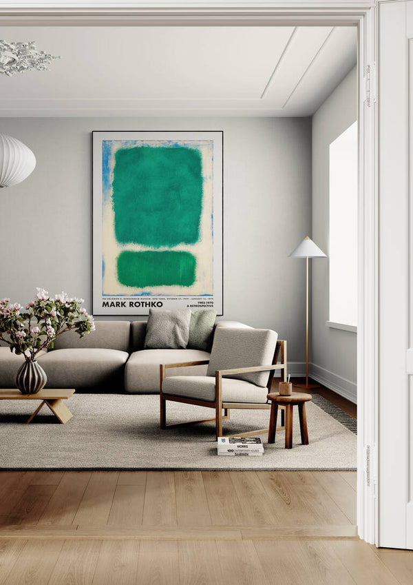 Rothko Green Retroperspective