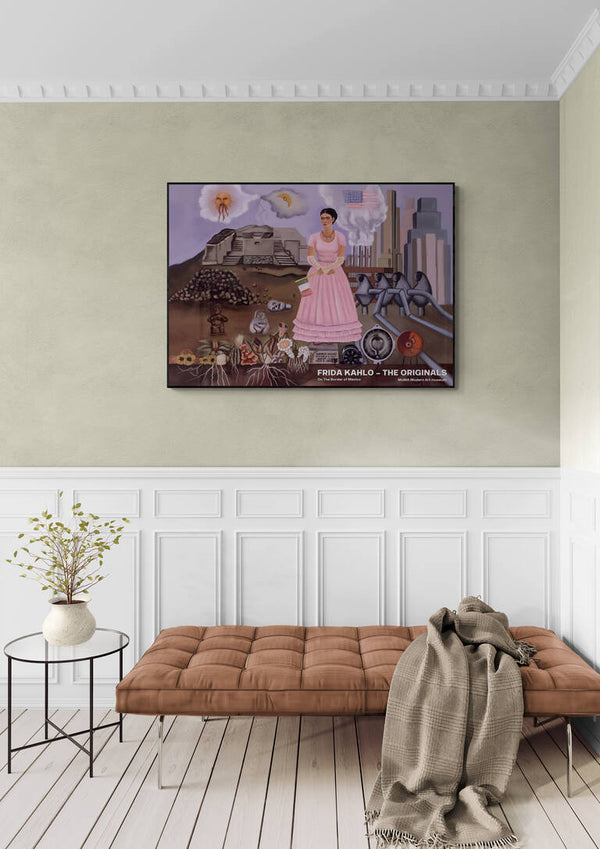 Die Grenze von Mexiko - Frida Kahlo