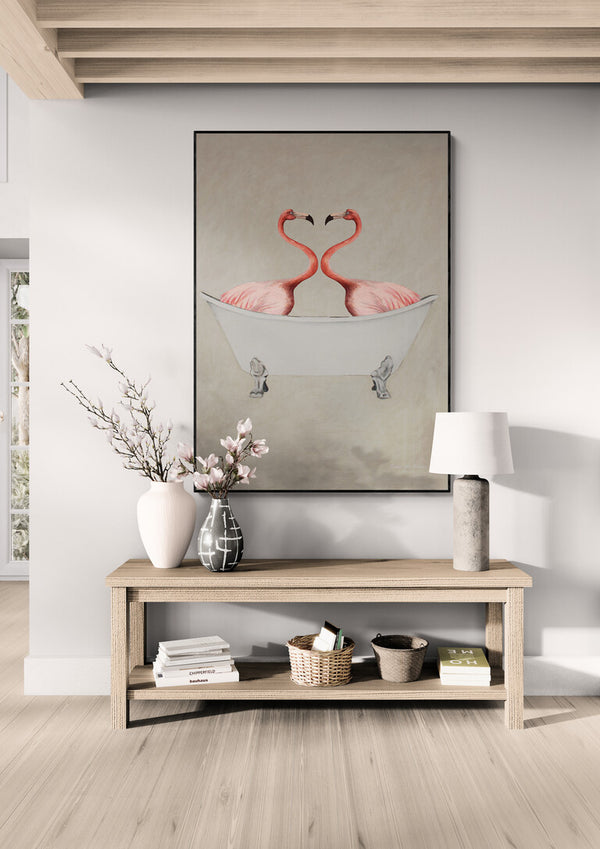 Flamingos in der Badewanne – Coco de Paris